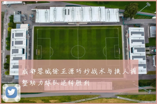 成都蓉城徐正源巧妙战术与换人调整助力球队逆转胜利